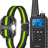 Dog Training Collar,4200FT Shock Collar for Dogs 8-140lbs,Green