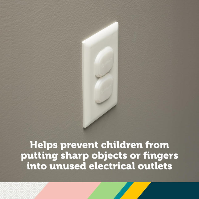 Electrical Outlet Baby Proof Covers, Secure Outlet Plugs, Baby Proofing, 36 Count - photo 2