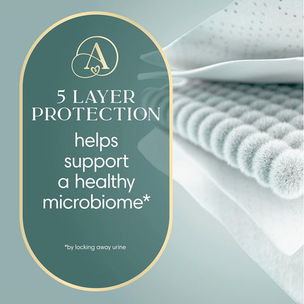 Pampers Amore, Size 0 (up to 10 lbs), 76 Count, Our Best Diaper – Hypoallergenic & Fragrance Free, Up to 100% Leakproof, Soft as Cashmere