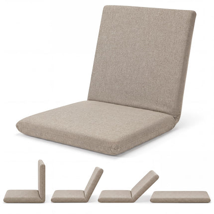 Floor Chair with Back Support 5 Position Adjustable,Pistachio Green,XL