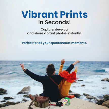 Fujifilm Instax Mini Instant Film, 60 Shots (10 Sheets x 6) – Capture Memories Anytime, Anywhere + BluebirdSales Premium Cleaning Cloth & 8 AA Batteries