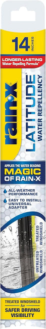 Repellency Water Repellent Wiper Blades, 14" Windshield Wiper, All Weather Streak-Free for Enhanced Visibility w/Water