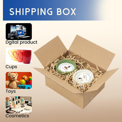 8 x 6 x 4 in Small Brown Corrugated Shipping Boxes, 50 Pack - photo 3