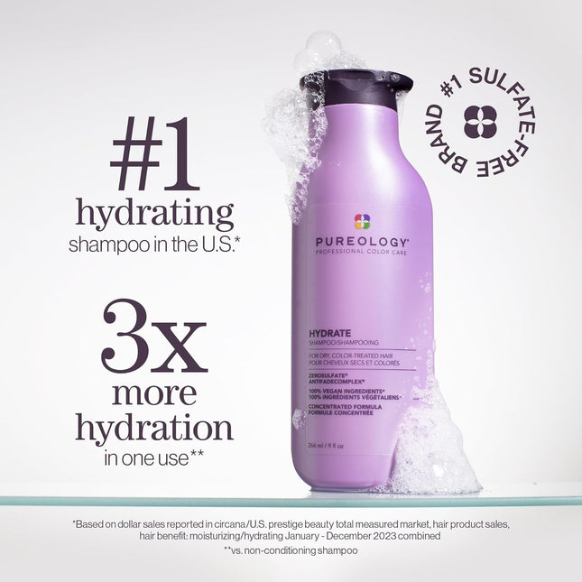 Hydrate Shampoo - For Dry or Color Treated Hair