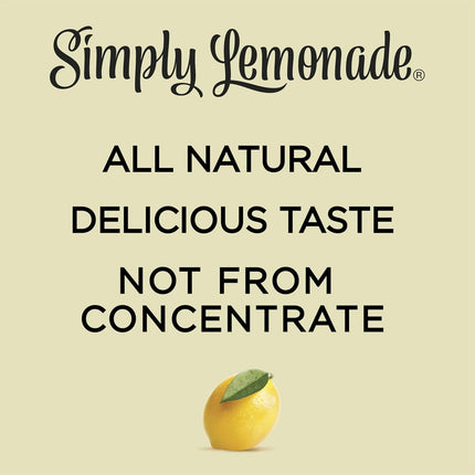 Simply Lemonade All Natural, 52 Fl Oz Bottle