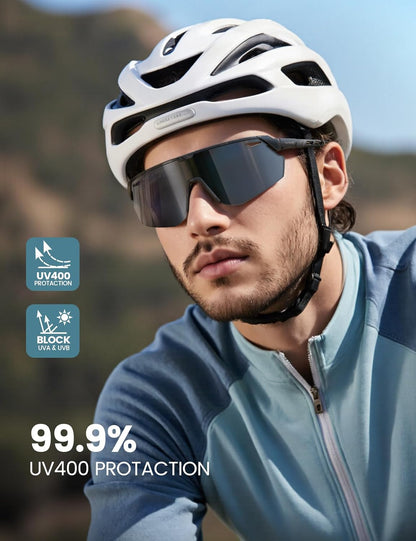 Polarized Sports Sunglasses for Men and Women - photo 2