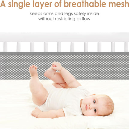 2 in 1 Mesh Sets, Anti-Collision,Full Coverage on All Sides,Suitable for Full-Size (Dark Gray)
