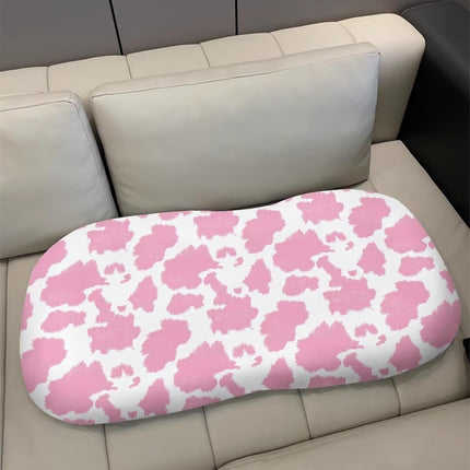 XYZCANDO Pink Cow Print Cover for Baby Nest for Newborn & Infant Lounger Slipcover Elastic Fabric Nest Cover Fits Most Loungers