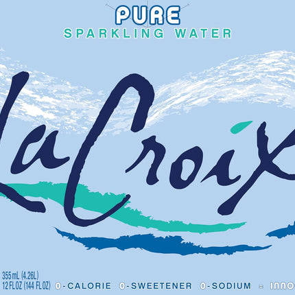 La Croix Sparkling Water, Pure, 12 Fl Oz (pack of 12)