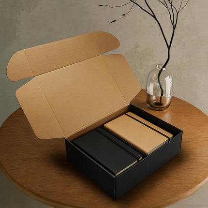 13x9x4 Black Shipping Boxes Set of 20, Corrugated Cardboard Mailers for Product Packaging & Mailing, Recyclable Small Business Shipping Supplies, Gift Boxes for Holiday Birthday Wedding Favors