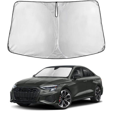Car Front Windshield Sun Shade, Foldable Window Shade for SUVs