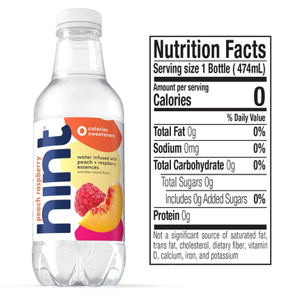 Hint Fruit-Infused Flavored Bottled Water, 3-Flavor Mega Variety Pack - Purified Water Beverages with Zero Calories, Natural Flavors, and Sugar Free - 16 Fl Oz (Pack of 18)