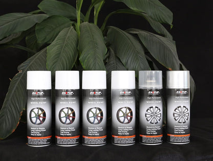 Premium Metallic Black Acrylic Enamel Wheel Paint Spray - photo 5