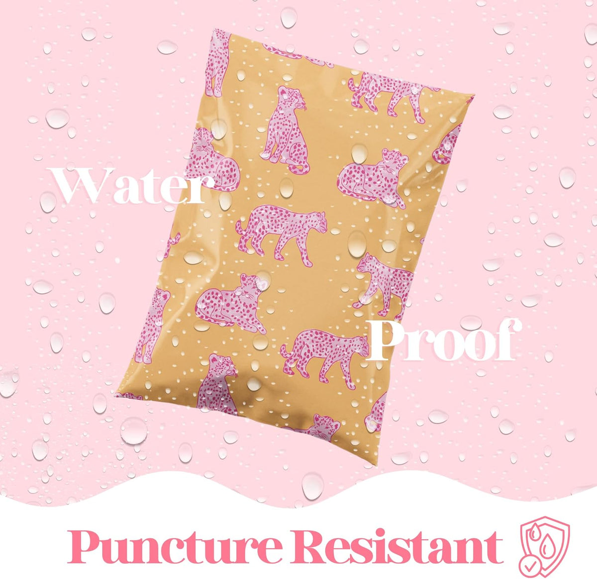 14.5x19 Designer Poly Mailer 100 Pack Heavy Duty Waterproof Self Seal Shipping Bags for Small Business - photo 5