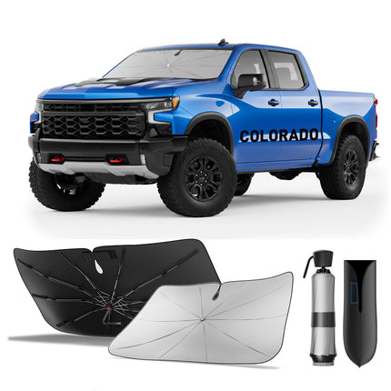 Windshield Sun Shade Umbrella: Custom Fit for Toyota-Camry 2000-2026