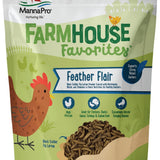 Poultry Treat, High Protein Chicken Treat with Methionine, Biotin & Thiamine, Supports Strong, Vibrant Feathers, for Chickens, Ducks, Turkeys & More, 2 lbs