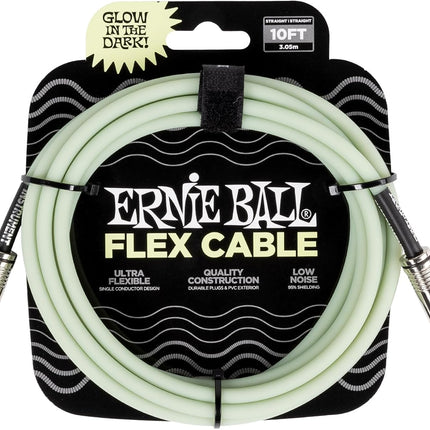 Flex Instrument Cable Straight/Straight 10ft - Black