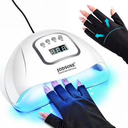 U V LED Nail Lamp, Nail Dryer for Gel Polish, Led Light with Automatic Sensor & 4 Timers