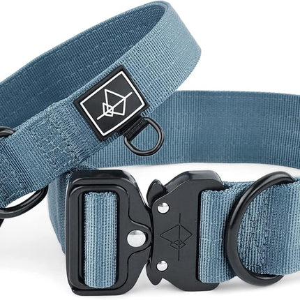Made to ROAM Premium Dog Collar - Adjustable Heavy Duty Nylon Collar with Quick-Release Metal Buckle (California Horizon, Classic Size 3)