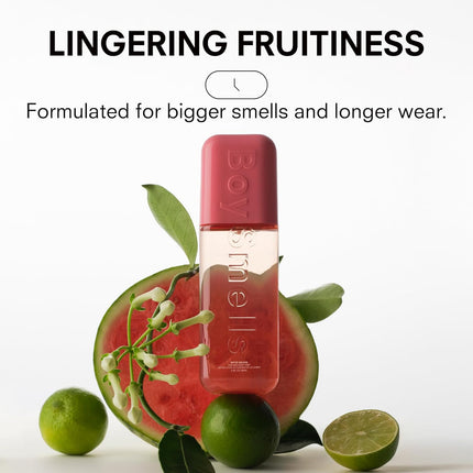 Boy Smells Water Melons Hair and Body Mist – Spa Smells Collection – Watermelon, Jasmine and Teakwood – Fresh Fruity Fragrance Mist