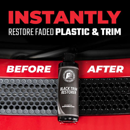 Black Trim Restorer 4oz Kit for Faded Plastic, Trim & Vinyl - photo 2