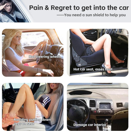for Toyota Tacoma 2016-2023 2024 2025 2026 Sun Shade Sunshade Windshield Cover - 4 Layers Front Window Shade Custom Fit Tacoma 2Dr 4Dr Pickup Sun Visor 240T Shade Blocks UV Rays Car Accessories