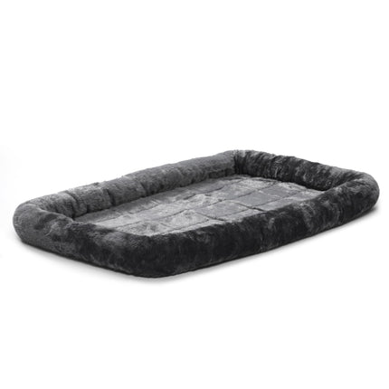 Cama para perros - cojín de soporte de vellón blanco, ultrasuave y lavable a máquina, compatible con jaulas y transportadoras de 24-Inch, para perros de raza pequeña