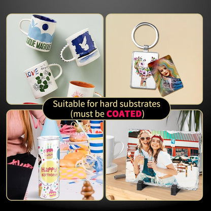 Sublimation Paper 110 Sheets for Inkjet Printers with Sublimation Ink 125g - photo 3