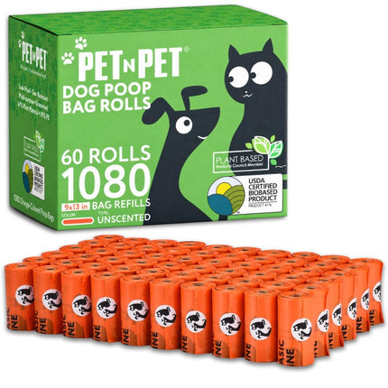 Dog Poop Bags Rolls, 1080 Count, Large, Leak Proof, Unscented - photo 7