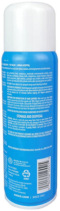 Andis 12551 Cool Care Plus 5-in-1 Clipper Blade Spray - Professional Grooming Tool with Easy Cleaning, Cooling, Disinfecting, Lubricating, and Rust Prevention – All Hairs Type, 6 Oz – Blue