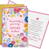 Heartfelt Mother-in-Law Mother's Day Thank You Card