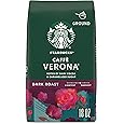 Starbucks Caffè Verona Ground Coffee, Caffé Verona, 16 oz, Pack of 6