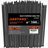 12 Inch Zip Ties, 100 LBS Tensile Strength Heavy Duty Cable Wire Ties