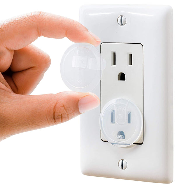 Clear Outlet Covers, 32 Pack for Baby & Toddler Homes