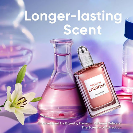 Pheromone Perfume for Women, Long-Lasting Fragrance Oil with Natural Essence, Elegant Scent to Enhance Your Allure and Confidence, 0.7Fl Oz