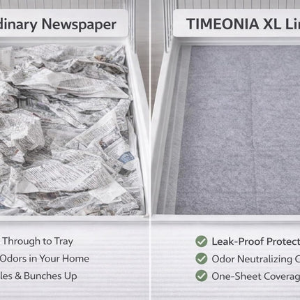 XL Bird Cage Liners 23.6"x35.4" (20-Pack) - Bamboo Charcoal Odor Control, 7-Layer Leak Proof Pads | Newspaper Replacement for Large Parrot Cages | African Grey, Cockatoo, Macaw Cage Liners