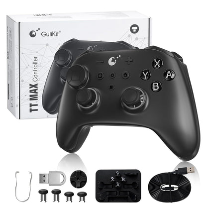 Wireless Controller for PC, Android, iOS, Switch 1/2, 720° Adjustable TMR Joystick, with 950mAh Long-Lasting Battery