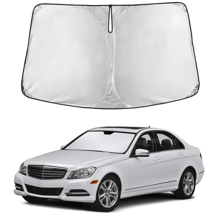 Car Front Windshield Sun Shade, Foldable Window Shade for SUVs