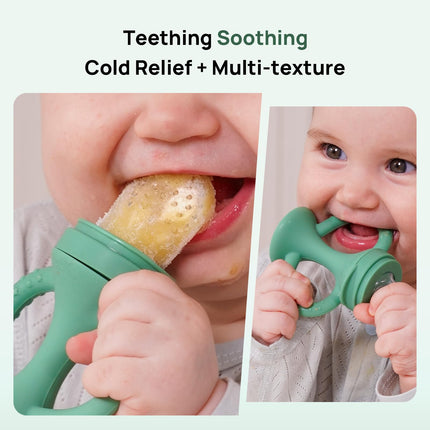Easyhold Baby Fruit Food Feeder, Teething Relief & Frozen Teether - photo 6
