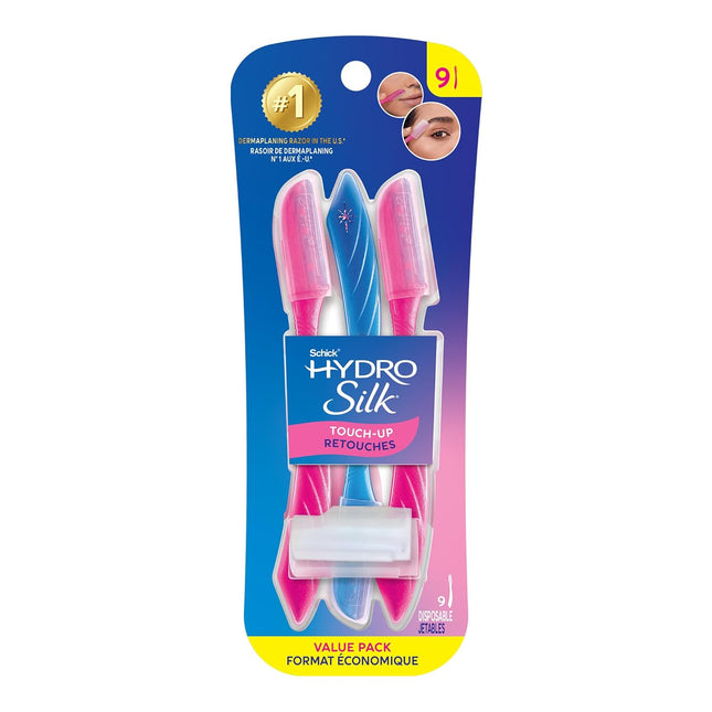 Disposable Facial Razors, 3 Count, Precision Cover for Eyebrow Shaping