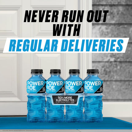 POWERADE Sports Drink Fruit Punch, 12 Ounce (Pack of 8)