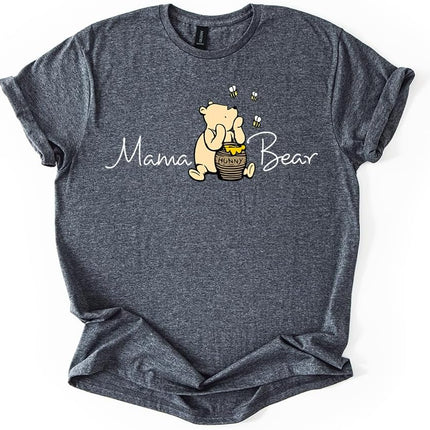 Mama Bear Dada Bear Tee T-Shirt Shirt Honey Bear Family Matching Unisex Gift (Single Item)
