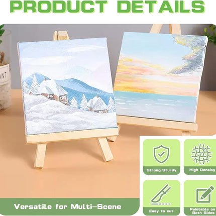 4 Pack Foam Board 24"x36", 0.23 Inch Thickness Poster Board, Double-Sided Acid-Free Foam Core Board, Large Lightweight Polystyrene Board for Painting, Display, Craft & School Projects, White