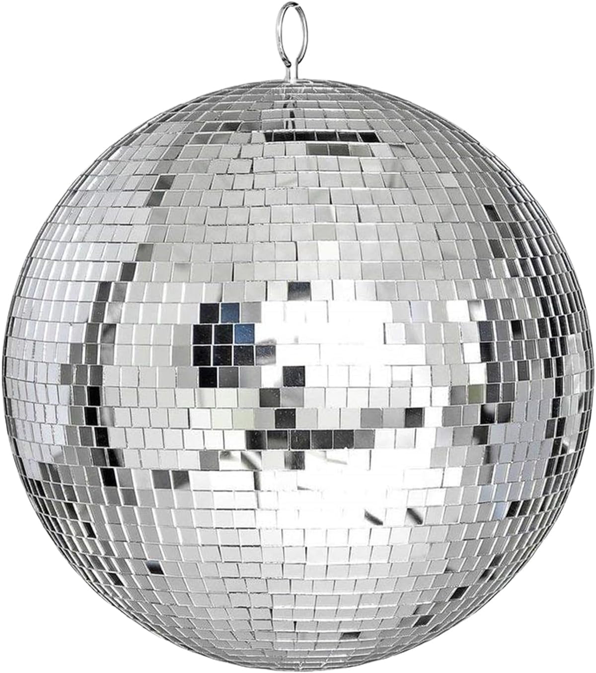 8-Inch Silver Hanging Mirror Disco Ball
