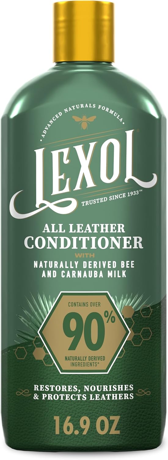 All Leather Conditioner with Bee and Carnauba Milk, 16.9 fl oz