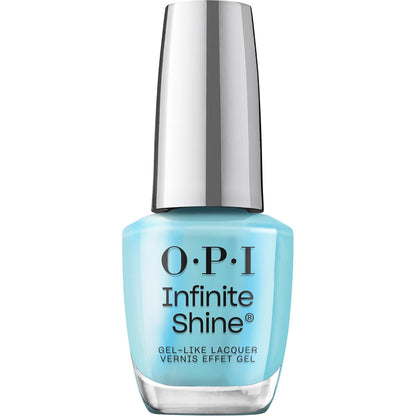 Sea Me Now Soft Cool Turquoise Blue Shimmer Nail Polish