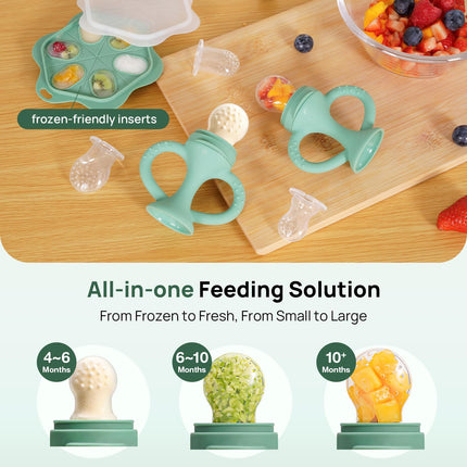 Easyhold Baby Fruit Food Feeder, Teething Relief & Frozen Teether - photo 5