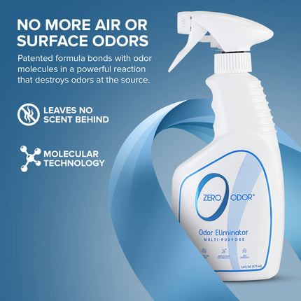 Eliminador de olores multiusos, desodorizante para telas y ambientes, 16 oz