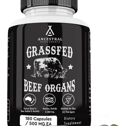 Grass-Fed Beef Organ Complex — Liver Heart Kidney,