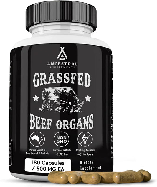 Grass-Fed Beef Organ Complex — Liver Heart Kidney,